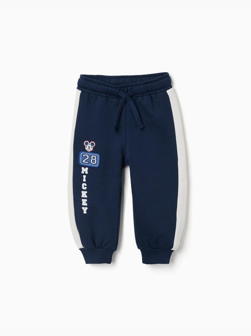 Pantaloni jogger spazzolato con stampa mickey - Kiabi Pantaloni jogger spazzolato con stampa mickey - Kiabi