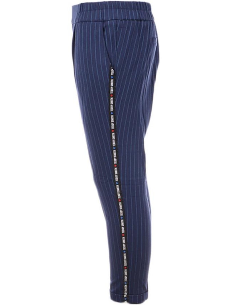 Pantaloni Jogger Teddy Smith a Righe per Ragazza Blu - Kiabi