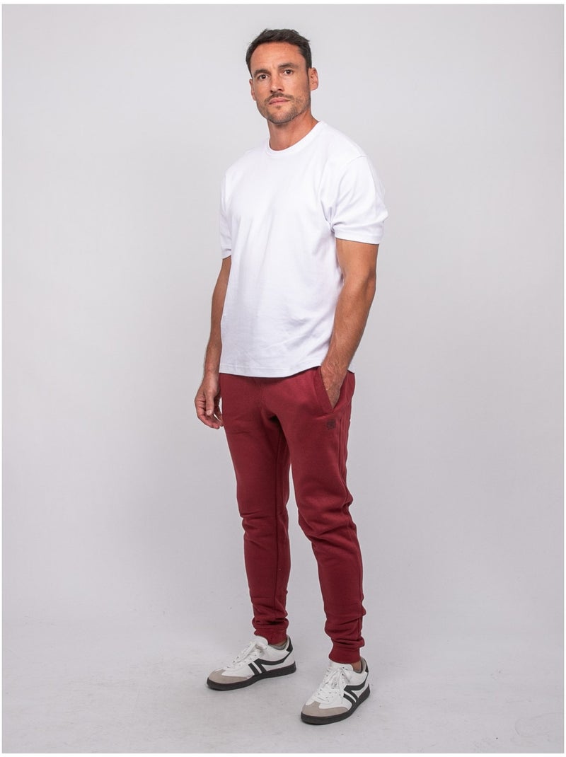 Pantaloni jogger vamdary Bordeaux - Kiabi
