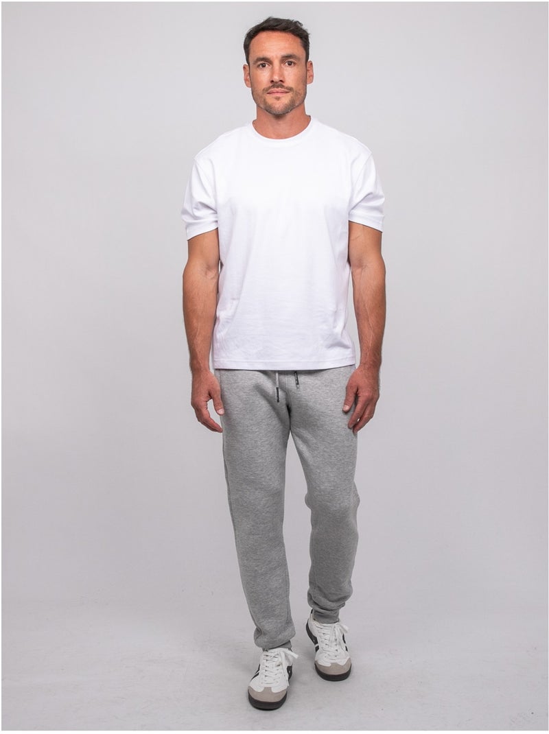 Pantaloni jogger vamdary Grigio melangiato - Kiabi