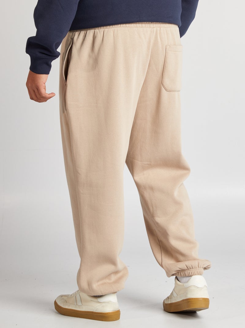 Pantaloni joggers caldi beige - Kiabi