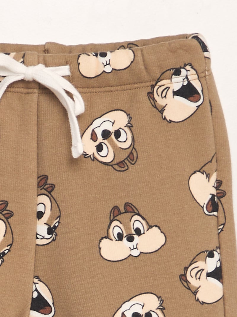 Pantaloni joggers Cip & Ciop 'Disney' BEIGE - Kiabi