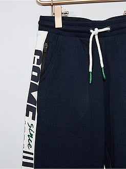 Pantaloni joggers con bande - Kiabi