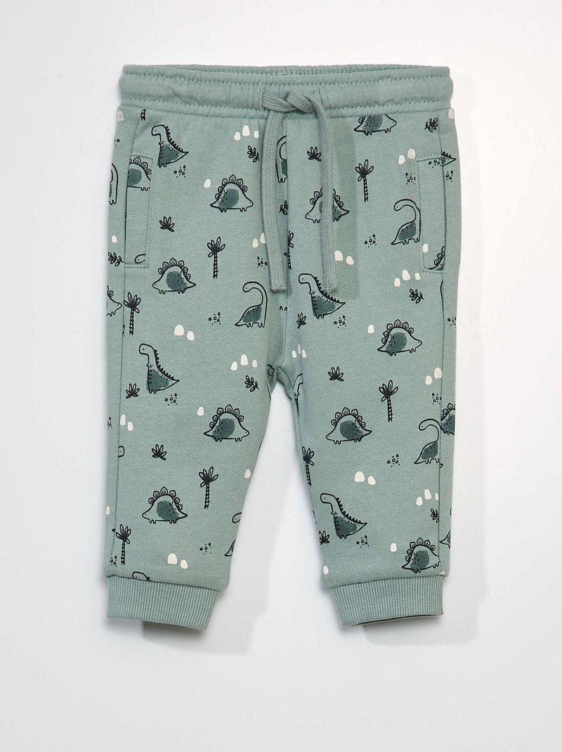 Pantaloni joggers con motivo BLU - Kiabi