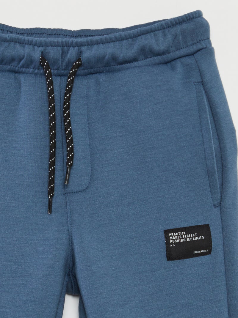 Pantaloni joggers con vita elasticizzata regolabile BLU - Kiabi