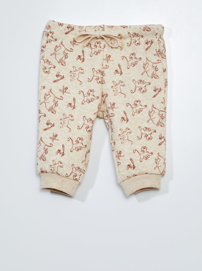 Pantaloni joggers 'Disney' BEIGE - Kiabi