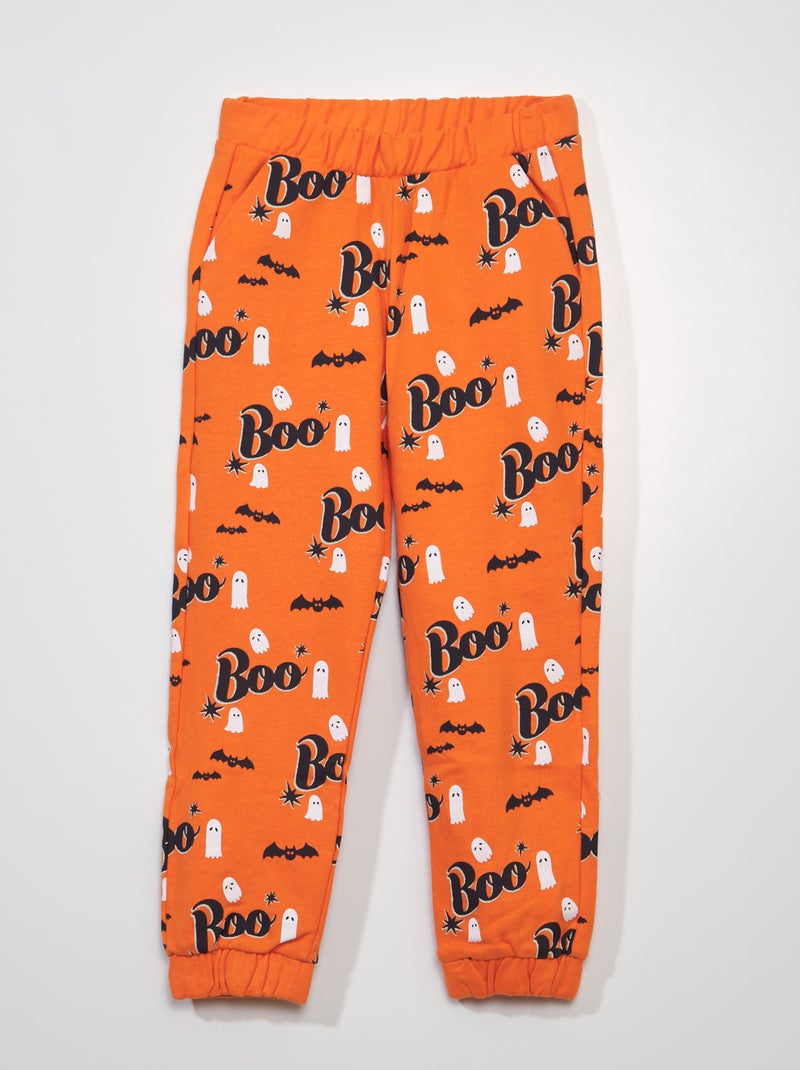 Pantaloni joggers 'Halloween' Arancione - Kiabi
