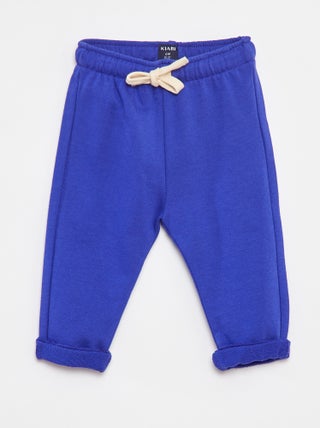 Pantaloni joggers in french terry