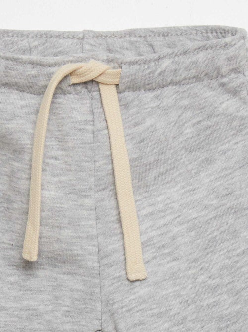 Pantaloni joggers in french terry - Kiabi