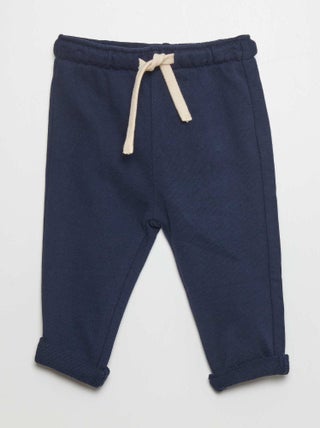 Pantaloni joggers in french terry