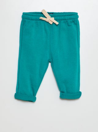 Pantaloni joggers in french terry