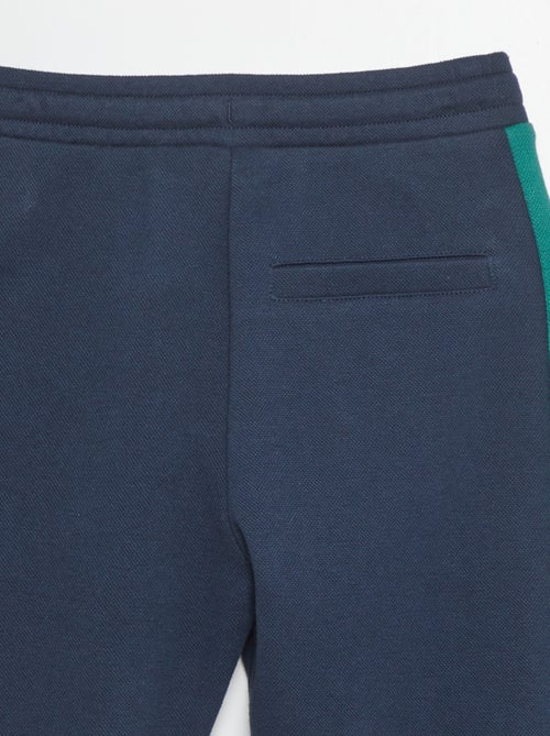 Pantaloni joggers in piqué di cotone - Kiabi