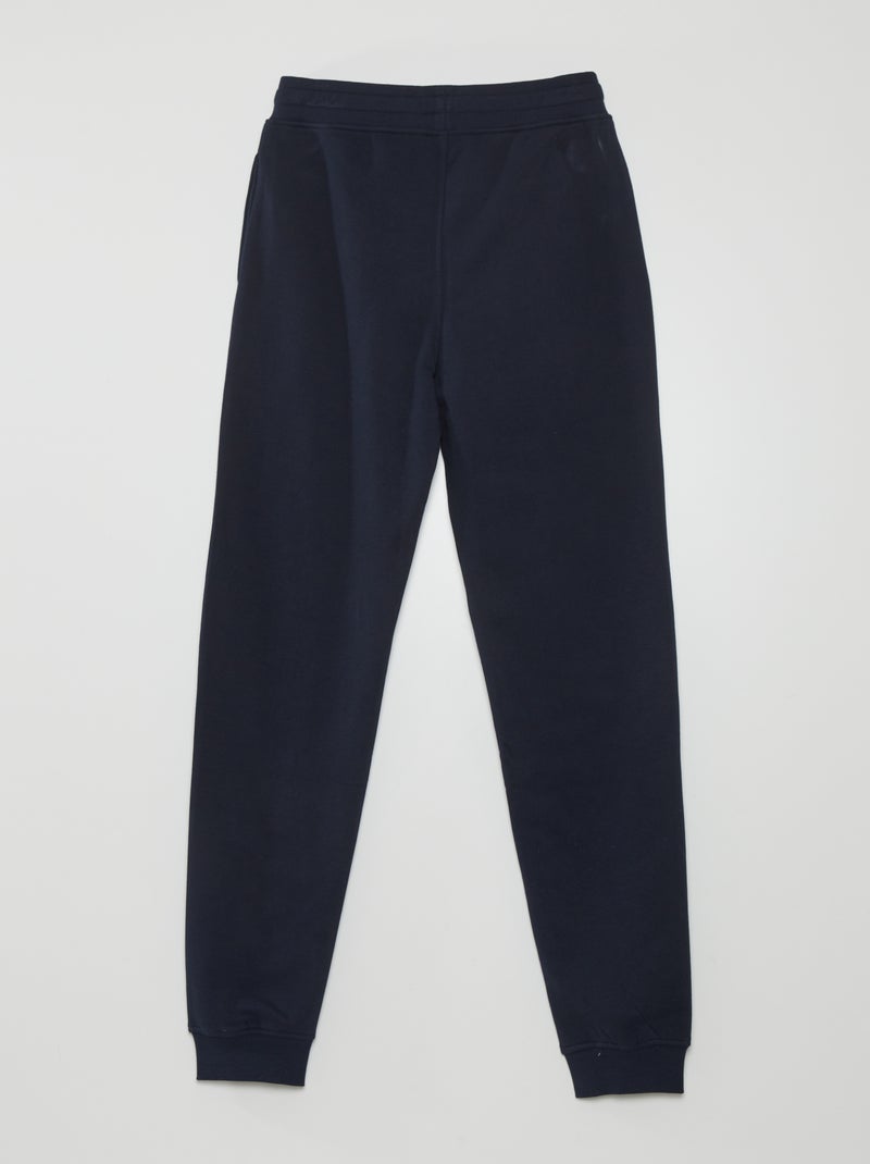 Pantaloni joggers in tessuto felpato BLU - Kiabi
