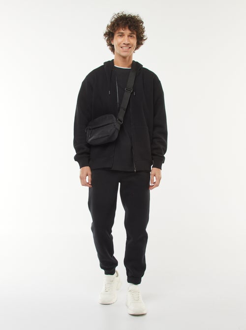 Pantaloni joggers in tessuto felpato caldo - Kiabi