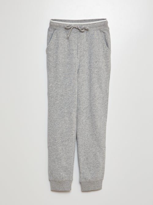 Pantaloni joggers in tessuto felpato - Kiabi