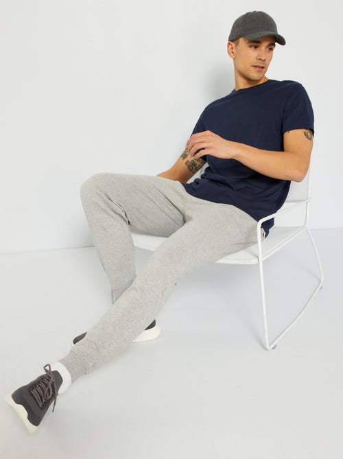 Pantaloni joggers in tessuto felpato - Kiabi