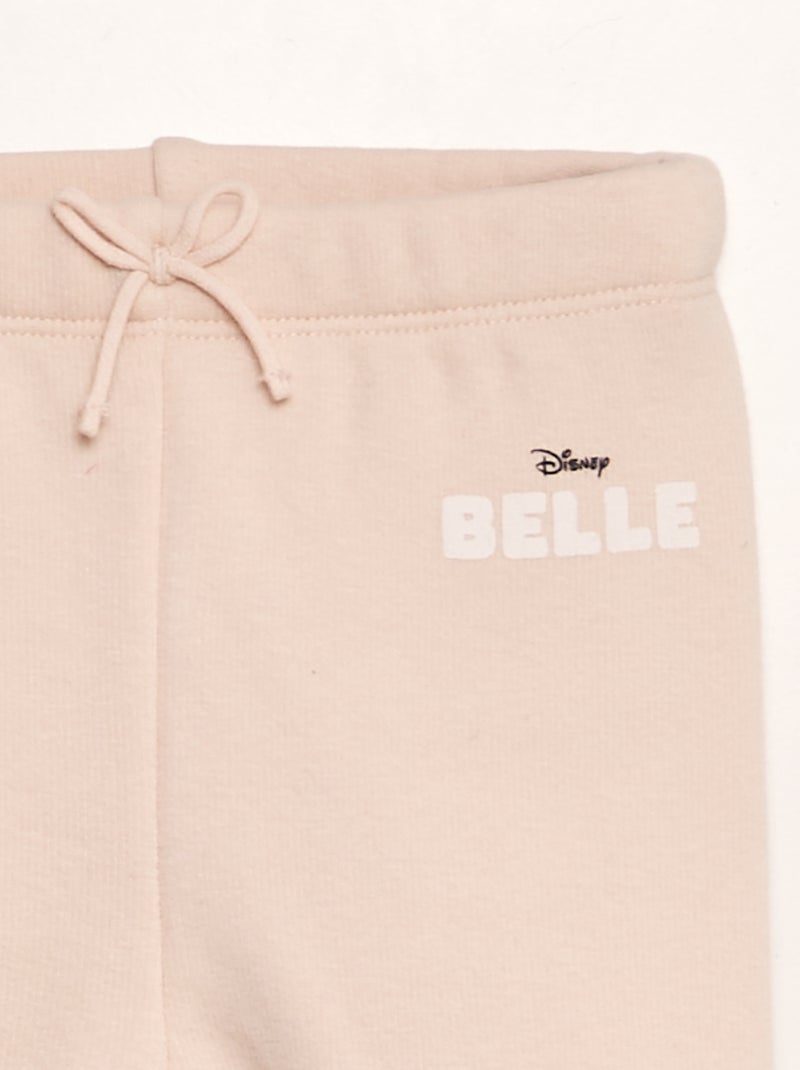 Pantaloni joggers 'La Bella e la Bestia' 'Disney' ROSA - Kiabi
