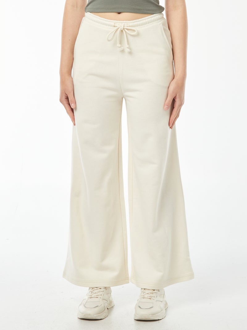 Pantaloni joggers larghi Beige - Kiabi