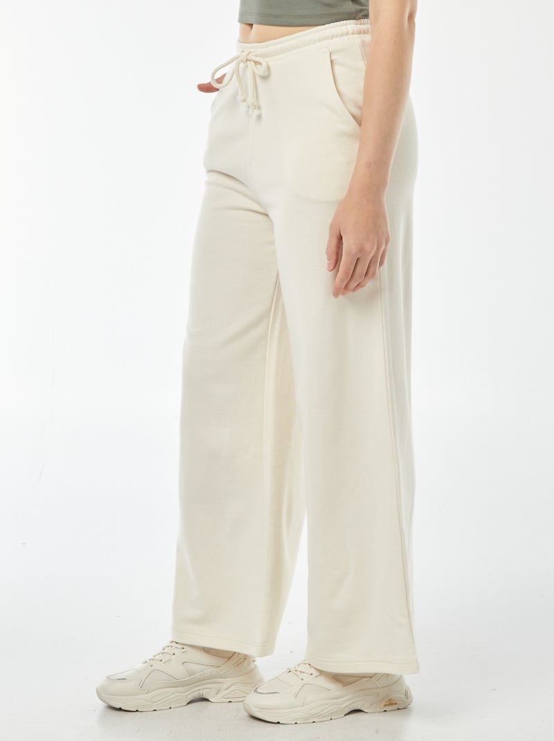 Pantaloni joggers larghi Beige - Kiabi