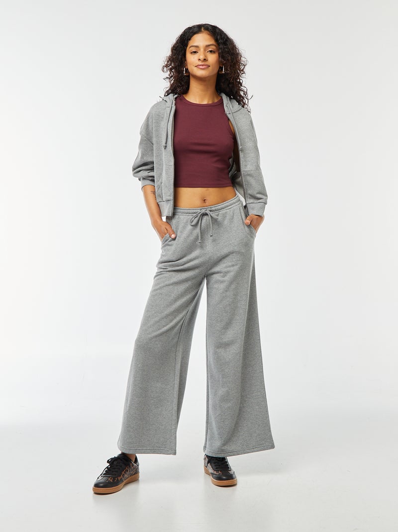Pantaloni joggers larghi Grigio - Kiabi