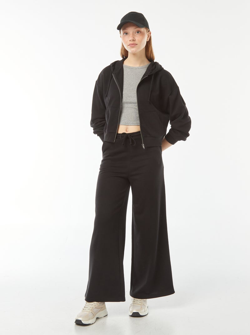 Pantaloni joggers larghi nero - Kiabi