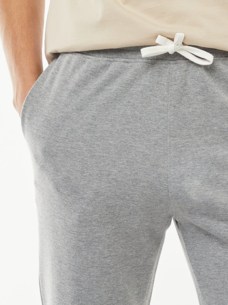 Pantaloni joggers leggeri tinta unita Grigio - Kiabi