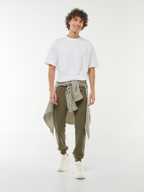 Pantaloni joggers leggeri tinta unita - Kiabi