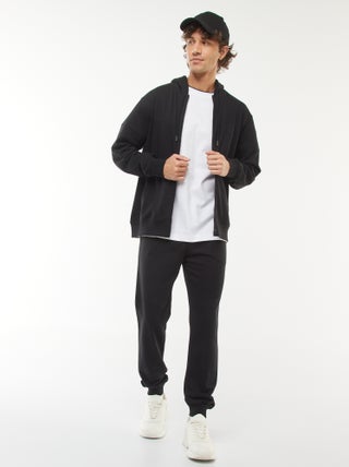 Pantaloni joggers leggeri tinta unita