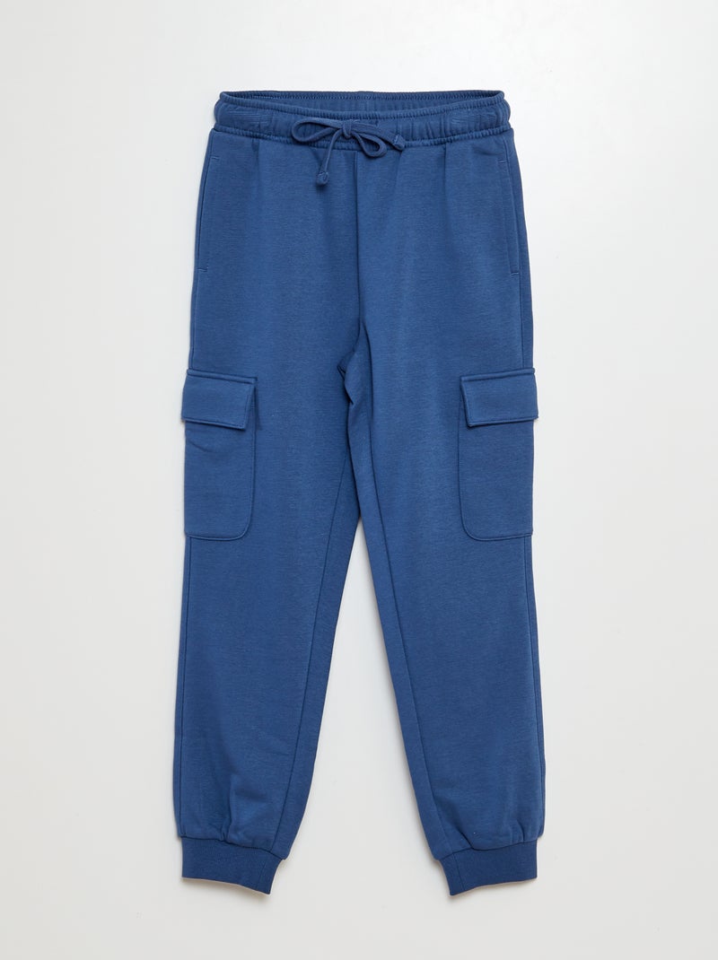 Pantaloni joggers multitasche BLU - Kiabi