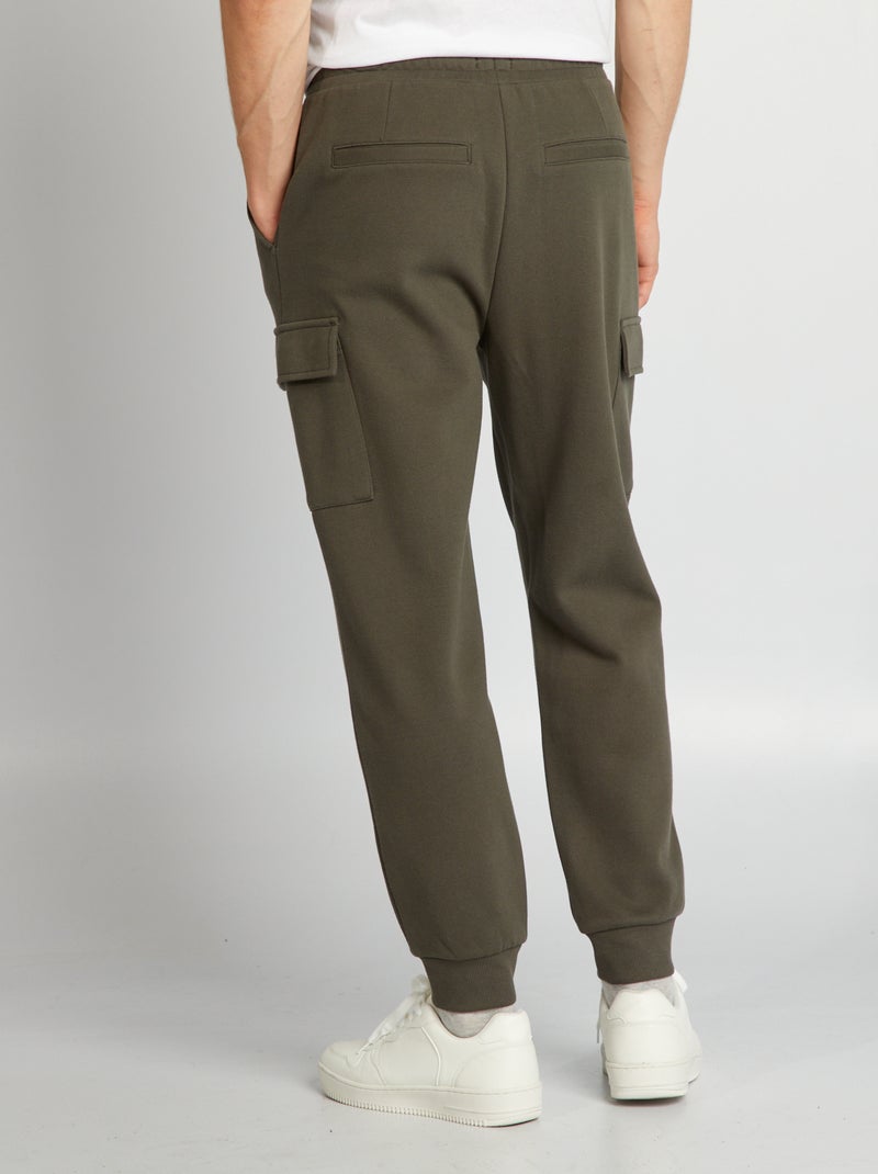 Pantaloni joggers multitasche KAKI - Kiabi