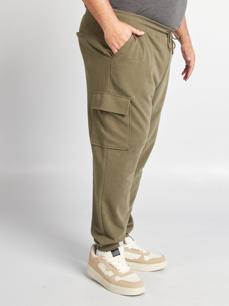 Pantaloni joggers multitasche KAKI - Kiabi