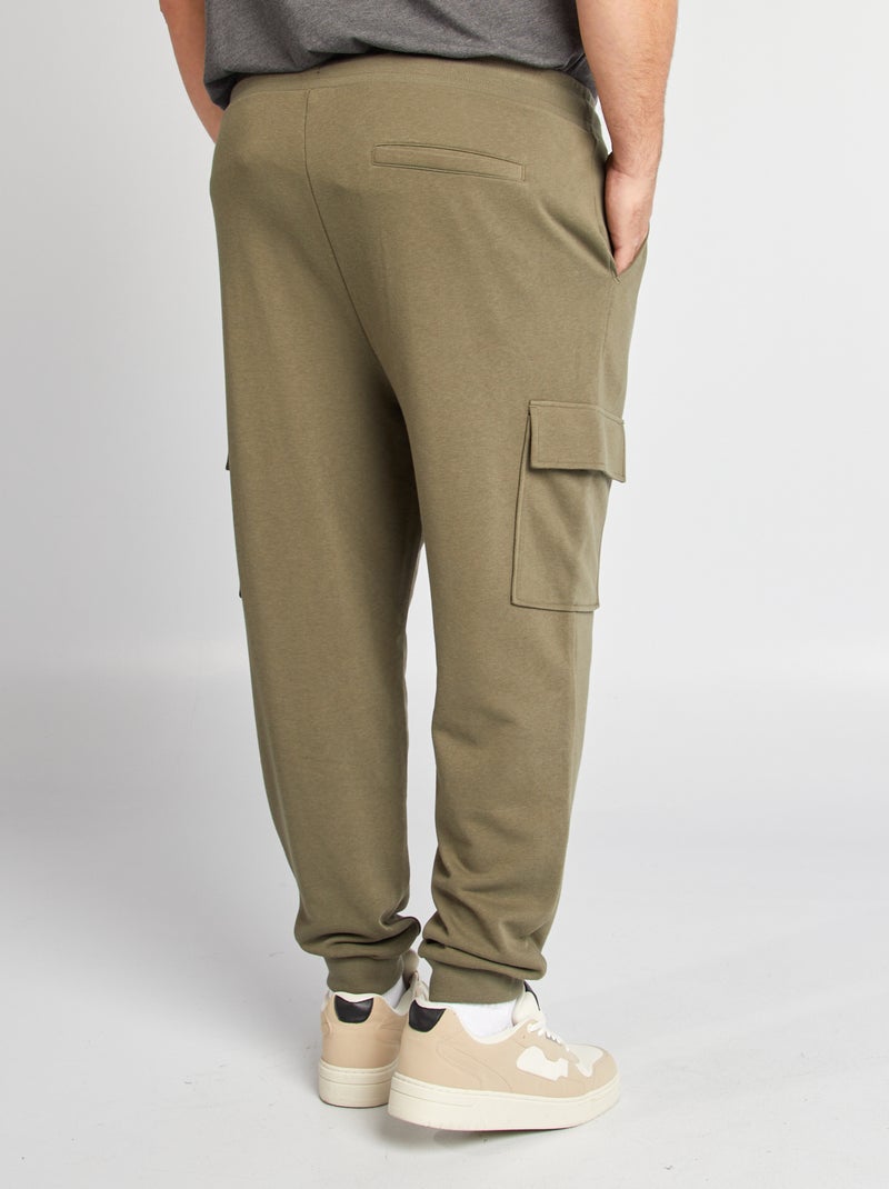 Pantaloni joggers multitasche KAKI - Kiabi