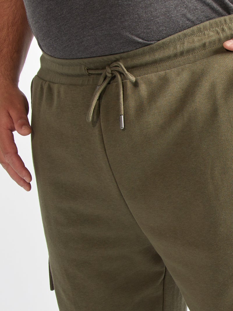 Pantaloni joggers multitasche KAKI - Kiabi