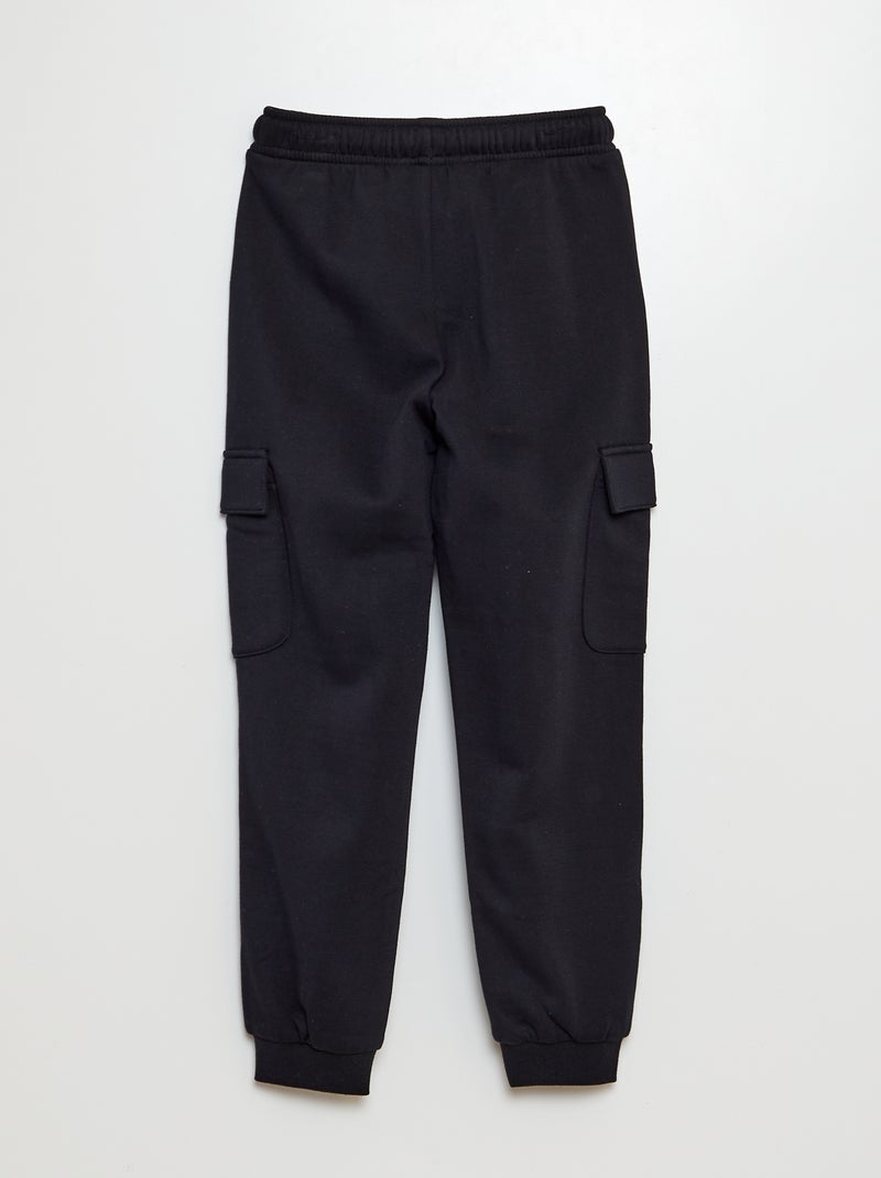Pantaloni joggers multitasche nero - Kiabi