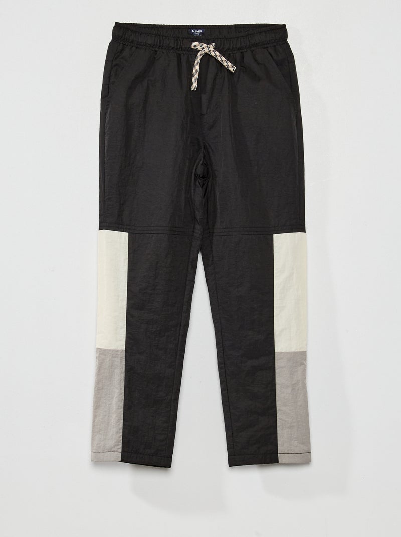 Pantaloni joggers Nero - Kiabi