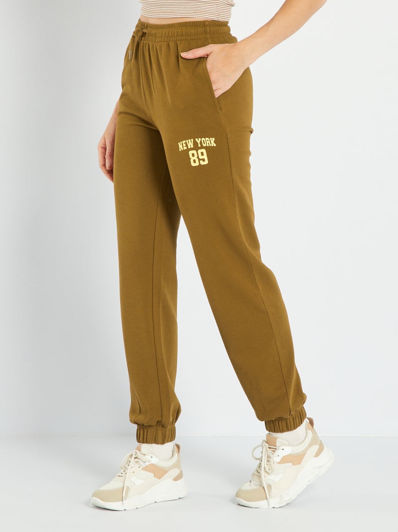 Pantaloni joggers 'New York' ARANCIONE - Kiabi