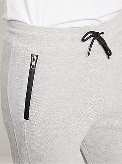 Pantaloni joggers piqué - Kiabi