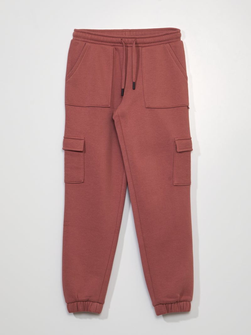 Pantaloni joggers taglio cargo ROSA - Kiabi