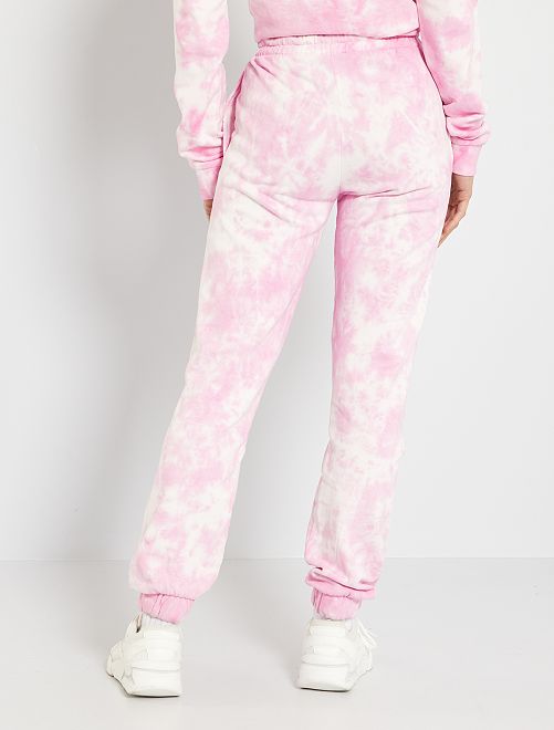 Pantaloni joggers tie and dye - ROSA - Kiabi - 12.00€