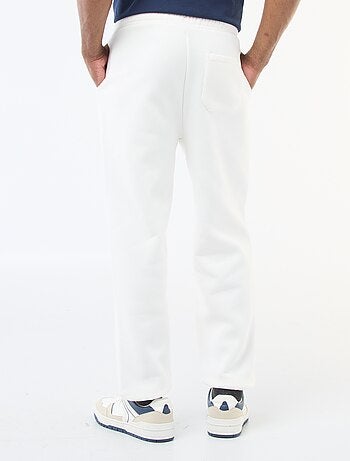 Pantaloni joggers tinta unita con cordoncini da stringere in vita