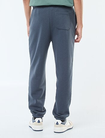 Pantaloni joggers tinta unita con cordoncini da stringere in vita