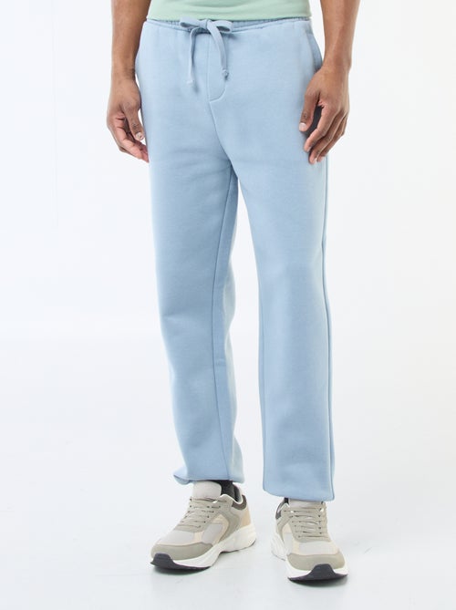 Pantaloni joggers tinta unita con cordoncini da stringere in vita - Kiabi