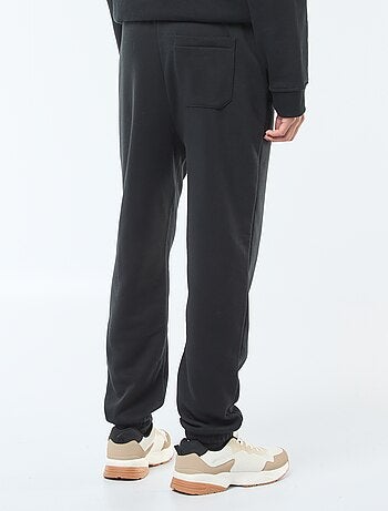 Pantaloni joggers tinta unita con cordoncini da stringere in vita