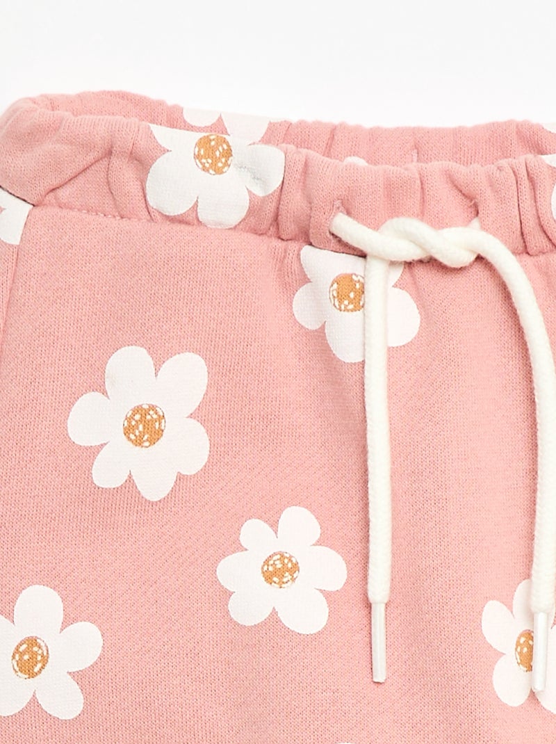 Pantaloni jogging a fantasia Rosa - Kiabi