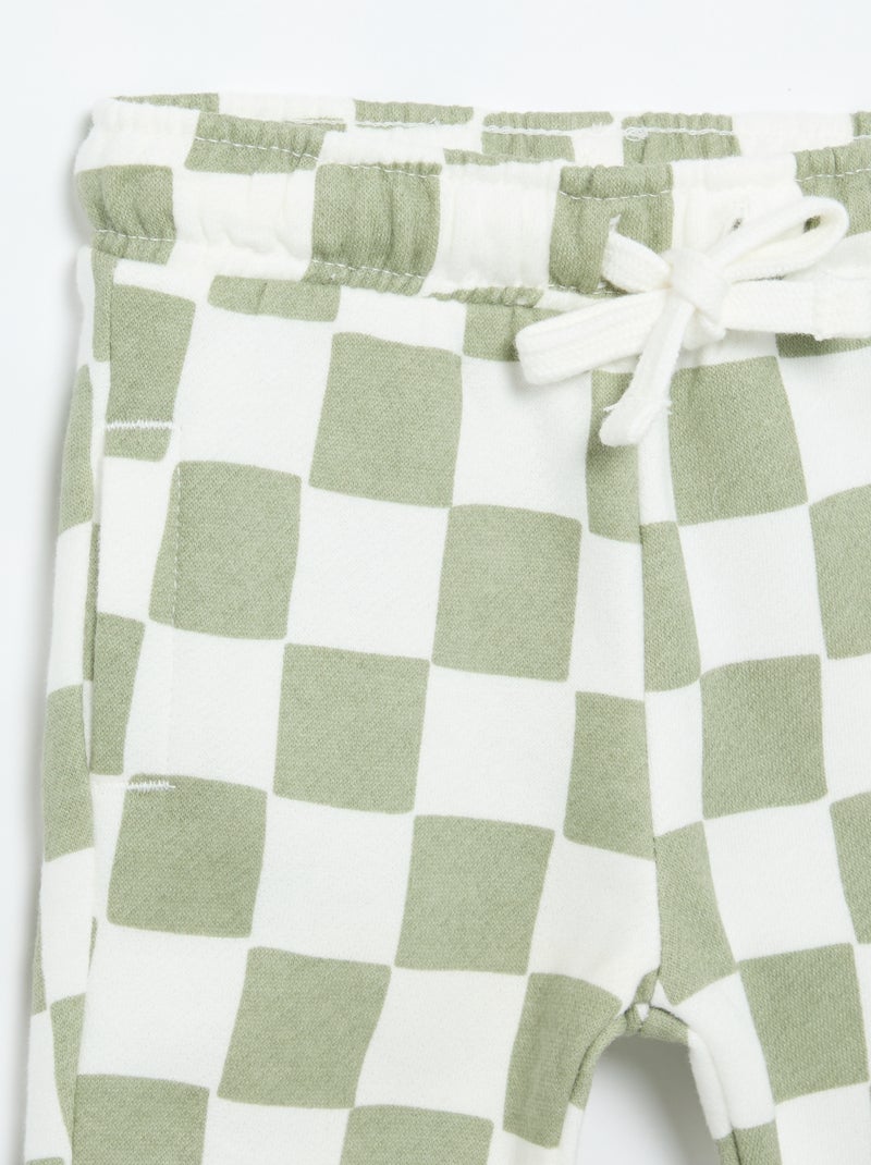 Pantaloni jogging a fantasia Verde - Kiabi
