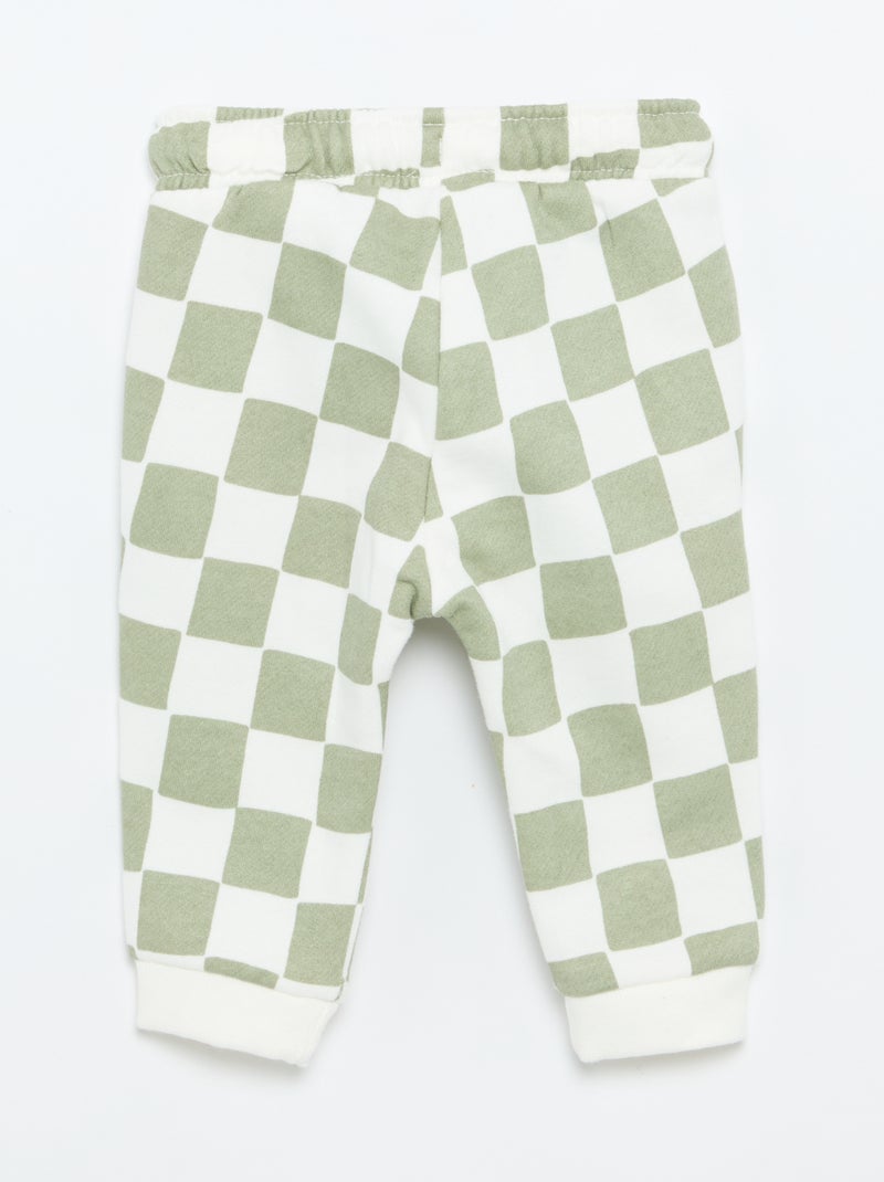 Pantaloni jogging a fantasia Verde - Kiabi