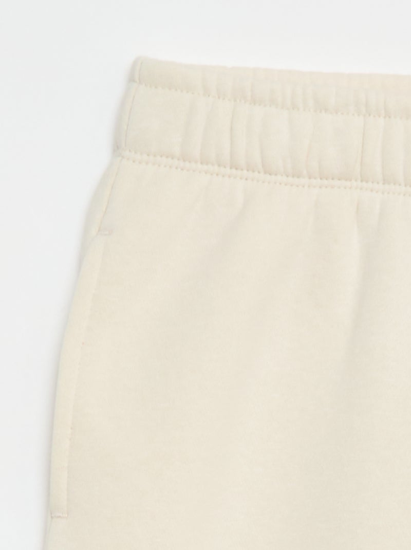Pantaloni jogging ampi Bianco - Kiabi