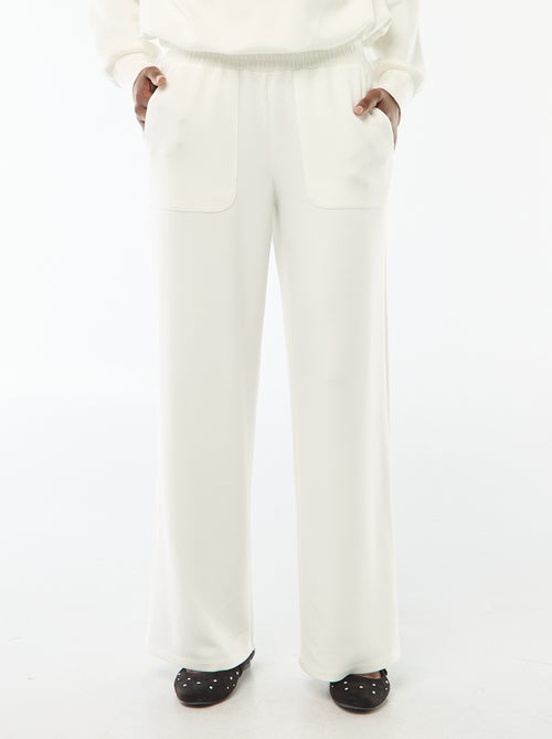 Pantaloni jogging ampi in maglia morbida - Kiabi