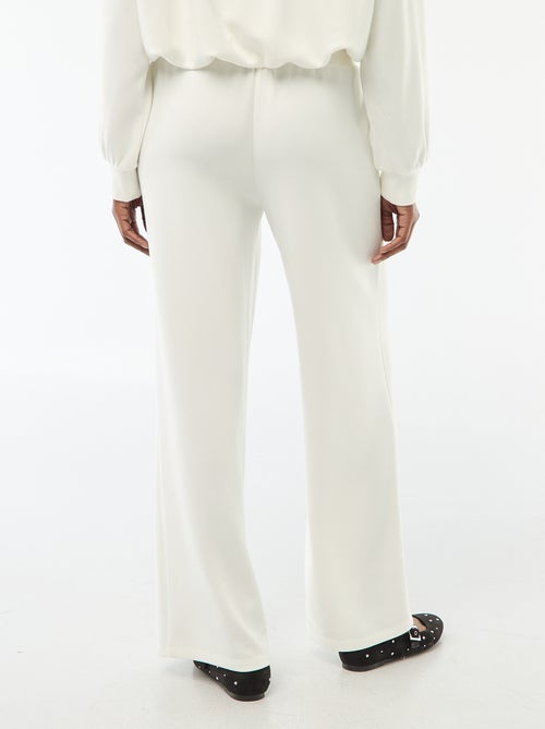 Pantaloni jogging ampi in maglia morbida - Kiabi