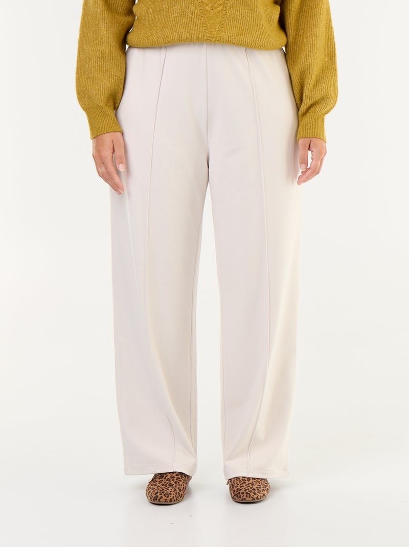 Pantaloni jogging Beige - Kiabi